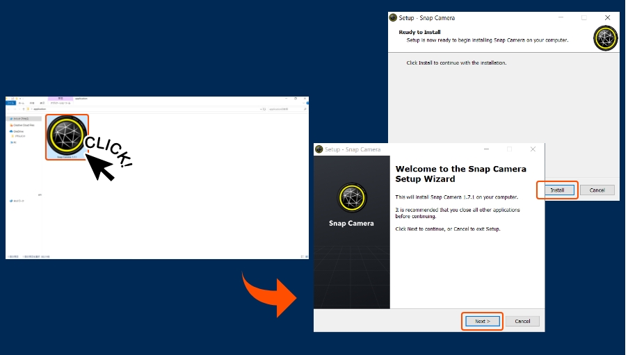背景画像がうまく設定設定できないときはsnap Cameraを使おう